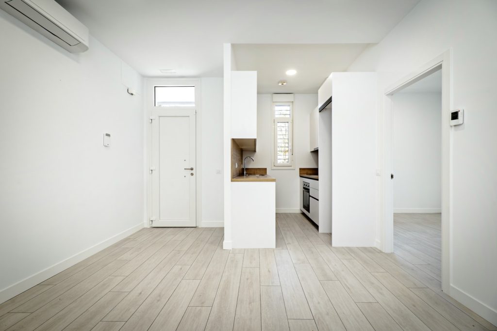 Interior design με minimal αισθητική.